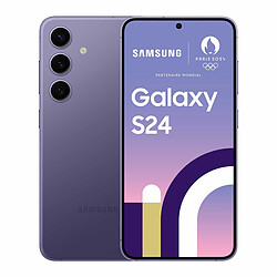 Samsung Galaxy S24 - 5G - 8/128 Go - Indigo Smartphone 6,2" Quad HD+ - Dynamic AMOLED - 120 Hz - 5G - Triple capteur 50 MP - Vidéo 8K