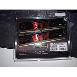 Avis G.Skill Aegis - 2 x 8 Go - DDR4 3000 MHz - Noir/Rouge