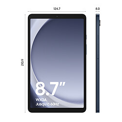 Samsung Galaxy Tab A9 - 8/128Go - WiFi - Bleu Navy pas cher