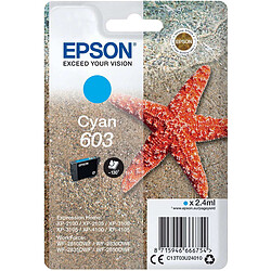 Cartouche EPSON C 13 T 03 U 24010 EPSON Etoile de mer 603 Cyan