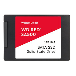 Western Digital WD RED SA500 - 1 To - 2,5'' SATA III pour NAS - 6 Go/s