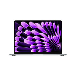 Apple MacBook Air - 8/256 Go - Gris sidéral - MRXN3FN/A 13" - M3 - SSD 256 Go - RAM 8 Go - Apple M3 GPU 8 coeurs - QWERTY - macOS Sonoma