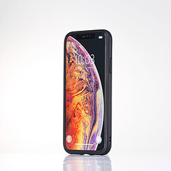 Avis We Coque contour mat- iPhone Xs Max Protection dos transparente Contour noir