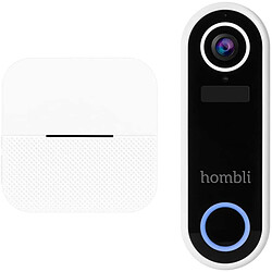 Hombli Smart Doorbell - Sonnette connectée 1080p + Carillon pas cher