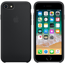 Avis Apple iPhone 8/7 Silicone Case - Noir