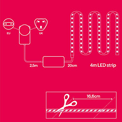 Avis Innr Flex Light Colour 4m - Ruban LED connecté