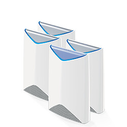 Netgear Orbi SRK60B04 - AC3000 Système Wifi Mesh Orbi Pro AC3000 - Tri-Bande - 700 m2