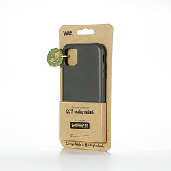 WE Coque Bio Apple iPhone 11 - Eco-Friendly Biodégradable et Compostable - Housse Etui Antichoc, Compatible avec L'induction, Ultra Protection Bumper, Anti Rayure - Noir