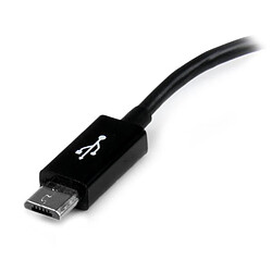 Avis StarTech.com Câble adaptateur Micro USB vers USB Host OTG de 12cm - Mâle / Femelle - Noir