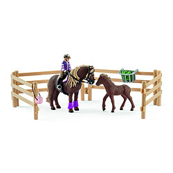 Schleich Cavalière avec poneys islandais - 42363 Cavalière avec poneys islandais - 42363