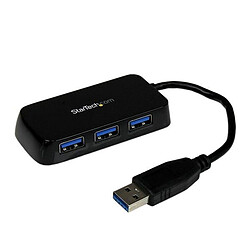 StarTech.com Hub USB 3.0 4 ports - Mini Hub USB3 Externe portable