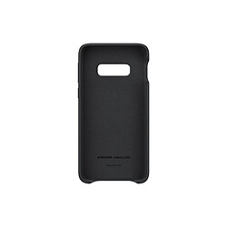 Avis Samsung Coque Cuir Galaxy S10e - Noir