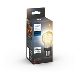 Philips Ampoule connectée Filament 7W A60 E27 - White Ambiance 