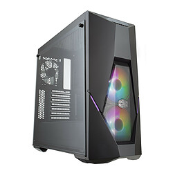 Cooler Master Ltd MASTERBOX K500 ARGB Boîtier ARGB - Moyenne Tour avec fenêtre latérale en verre trempé - Sans alimentation