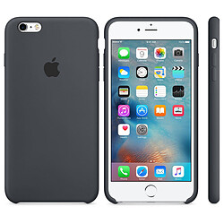 Apple Coque en silicone pour iPhone 6 Plus/6s Plus - Gris anthracite