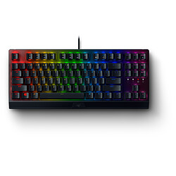 Razer BlackWidow V3 Tenkeyless RZ03-03490500-R3F1 - Mécanique Clavier gamer - Touche mécanique - Switches Razer Green - Rétro-éclairage RGB - AZERTY - Format TKL (sans pavé numérique)