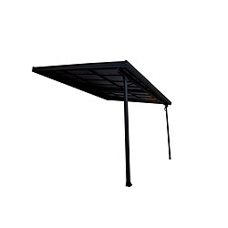 HABRITA Toit terrasse Aluminium avec toit amovible en Polycarbonate de 6 mm