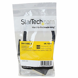 Acheter StarTech.com Câble Répartiteur en Y DVI-D vers 2x DVI-D 30 cm - Câble Splitter DVI-D - M/F