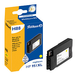 Pelikan Cartouche d'encre pour HP OFFICEJET PRO8600 (951XL/CN048AE) - Jaune