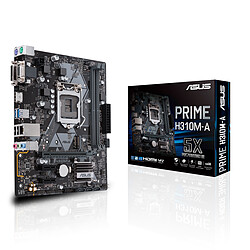 ASUS Intel H310 PRIME - Micro-ATX Carte mère Micro-ATX - Socket INTEL LGA 1151 - Chipset Intel H310