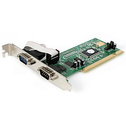 StarTech.com Carte PCI avec 2 Ports DB-9 RS232 Carte PCI avec 2 Ports DB-9 RS232