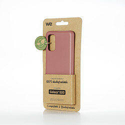 WE Coque Bio SAMSUNG GALAXY S20 - Eco-Friendly Biodégradable et Compostable - Housse Etui Antichoc, Compatible avec L'induction, Ultra Protection Bumper, Anti Rayure - Fuschia