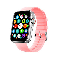 Montre connectée Mixte Smarty SW028F08 - Bracelet Silicone Rose 