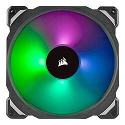  CORSAIR ML140 PRO RGB, 140mm Premium Magnetic Levitation RGB LED PWM Fan, Twin Fan Pack, with Lighting Node PRO 