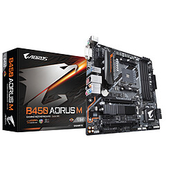 Gigabyte B450 Aorus M Carte mère mATX - Socket AMD AM4 - Chipset AMD B450