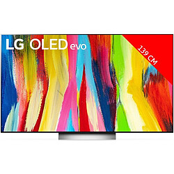 LG TV OLED 4K 55" 139 cm - OLED55C25 2022 Écran 55" 4K UHD - Dalle OLED 100Hz - Wifi - Processeur a9 Gen5 AI  - AI Picture Pro - HDR10 - G-Sync/Freesync  - ARC/eARC - Dolby Vision/Atmos