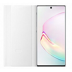 Avis Samsung Clear View Cover Galaxy Note10 - Blanc