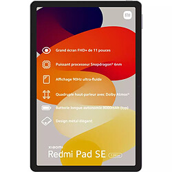 Acheter Xiaomi Pad SE + Etui - 4/128 Go - WiFi - Noir