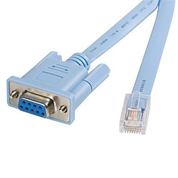 StarTech.com Câble console RJ45 vers DB9 de 1,8 m pour routeur Cisco - M/F