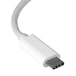 Avis StarTech.com Adaptateur réseau USB-C vers RJ45 Gigabit Ethernet - M/F - USB 3.1 Gen 1 (5 Gb/s) - Blanc