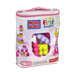 Acheter Mega Bloks Sac medium rose - 60 pièces  - DCH54