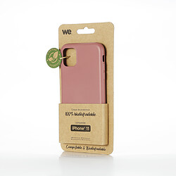 WE Coque Bio Apple iPhone 11 - Eco-Friendly Biodégradable et Compostable - Housse Etui Antichoc, Compatible avec L'induction, Ultra Protection Bumper, Anti Rayure - Fuschia