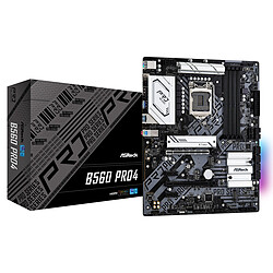 ASRock INTEL B560 PRO4 - ATX Carte mère ATX - Socket INTEL LGA1200 - Chipset INTEL B560