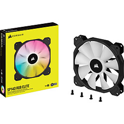 Corsair Ventilateur PWM 140mm iCUE SP140 RGB ELITE Performance pas cher