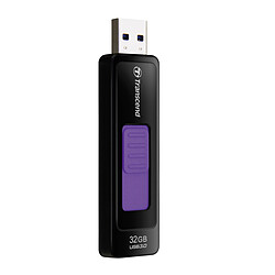 Transcend JetFlash 760 - 32 Go Noir Clé USB - USB 3.1 32 Go - TS32GJF760