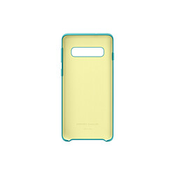 Avis Samsung Coque Silicone Galaxy S10 - Vert