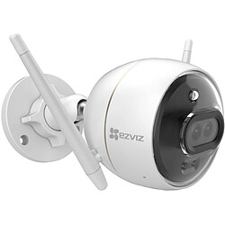 EZVIZ Caméra IP extérieure C3X Caméra IP à usage extérieur - Filaire ou Wifi - 110°