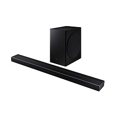 Samsung Barre de son 2.1 - HW-Q60T  Barre de son Q-Series avec caisson Sans fil - Samsung Acoustic Beam - DTS Virtual:X - Q-Symphony - Mode Gaming Pro - Adaptive Sound - 360W RMS - HDMI ARC