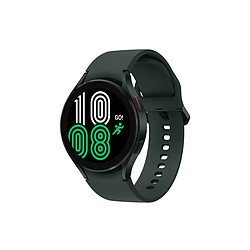 Samsung Galaxy Watch4 - 44 mm - Bluetooth - Vert Montre connectée Galaxy Watch4 - Fonctionnalités Sport et Bien-être avancées - Connexion Bluetooth 5.0 - Cardiofréquencemètre - Altimètre - Accélèromètre - GPS - Suivi d'exercice - Notifications - Etanche 5ATM IP68 - ECG - Android WearOS