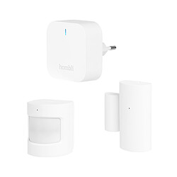 Hombli Smart Bluetooth Sensor - Pack EU Smart Bluetooth Sensor - Pack EU - Bluetooth PIR Motion Sensor - Bluetooth Contact Sensor - Pont Bluetooth EU