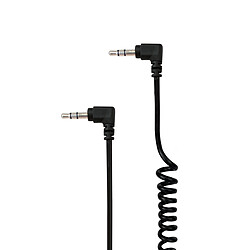 WE Câble Auxiliaire Audio Jack/Jack 3,5mm Mâle Mâle Coudé Spirale 2m - très résistant - Compatible avec les Casques Beats, iPhone iPad iPod Casque HiFi Autoradio Smartphone Tablette MP3 - Noir WE Câble Auxiliaire Audio Jack/Jack 3,5mm Mâle Mâle Coudé Spirale 2m - très résistant - Compatible avec les Casques Beats, iPhone iPad iPod Casque HiFi Autoradio Smartphone Tablette MP3 - Noir