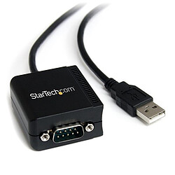 StarTech.com Câble adaptateur de 1,80 m USB vers serie DB9 RS232 - Chipset FTDI