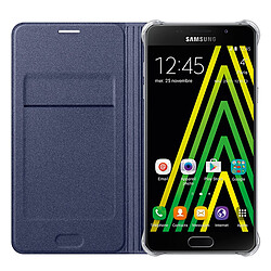 Samsung Etui Flip Wallet noir pour GALAXY A5 2016