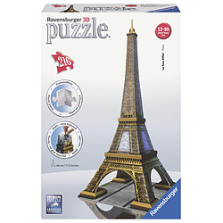 Avis Ravensburger Puzzle 3D Tour Eiffel - 216 pièces - 12556