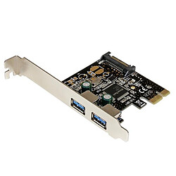 StarTech.com Carte contrôleur PCI Express à 2 ports USB 3.0