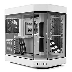 Hyte  Y60 - ATX - Blanc Snow - Avec fenêtre Boitier PC ATX - Avec fenêtre - Ventilateurs inclus - Sans alimentation